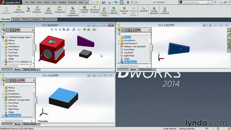 دانلود آموزش سالید ورک 2014- SolidWorks 2014 Essential Training 2