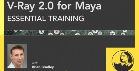 دانلود آموزش وی ری 2 برای مایا - V-Ray 2.0 for Maya Essential Training