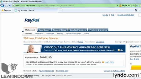 دانلود آموزش پی پال - PayPal Essential Training