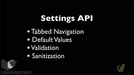 دانلود آموزش استفاده از تنظیمات API وردپرس | Using the WordPress Settings API 2