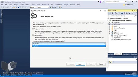 دانلود آموزش ویژوال استدیو : 08 توسعه و سفارشی سازی محیط ویژوال استدیو | Visual Studio Essential Training: 08 Extend and Customize the Visual Studio Environment