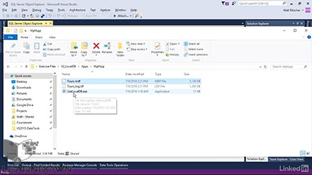 دانلود آموزش ویژوال استدیو : 11 ابزارهای داده | Visual Studio Essential Training 11 Data Tools 2